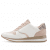 Jana somon Soft Line Sneaker med Rymlig Läst rosa vit snake vegan h-bredd komfort memoryfoam textil damsko fotriktig