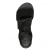 Jana Softline Unni Sandal black svart remmar comfort textil komfort fritid dam relax fit rymlig läst fotriktig hbredd