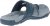 Merrell Terran Post II / slate grå blå sandal slipin dam skinn