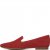 Natulizer Lorna / Hotsauce röd Suede svart lågsko loafer mocka