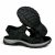 cc resorts emy black svart sandal dam gummisula fotriktig remmar memoryfoam
