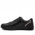 sitane Soft Line svart black guld gold Sneaker med dragkedja Rymlig Läst h-bredd komfort memoryfoam skinn dam