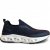 rugged gear Smart Slip On / Men's herr Sneaker / Navy elastisk tyg