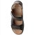 Scholl New Lisbon / Svart anatomisk fotriktig skinn sandal stabil