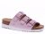 Scholl Summer Special Rio WG AD pale pink rosa läder anatomisk biosandal fotriktig