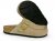 Scholl Bora Moccasin beige ljusbrun läder anatomisk biosandal fotriktig