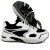 Scholl sprinter plus all vit svart black white sneaker dam pronation fotsmärta hälsmärta fotriktig walking promenad