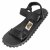 Gumbies scrambler sandal svart black dam herr Unisex remmar stöd komfort grepp sommar tyg gummisula sandal
