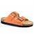 Sköna Marie Joline / dusted orange grön mocka läder biosandal