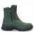 soft comfort vinterboots lampton broddsko dubbar antislip broddar broddskor varmfodrade mocka fotriktiga dragkedja grön provsko
