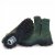 soft comfort vinterboots lampton broddsko dubbar antislip broddar broddskor varmfodrade mocka fotriktiga dragkedja grön provsko