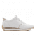 Tamaris mona step in lätt Sneaker med Rymlig Läst vit guld gold komfort memoryfoam läder skinn damsko fotriktig