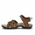 Teva Tirra Läder Sandal caribou brun sportsandal fotriktig