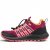 Track N' Trail Thea Sneaker Dam mörk rosa gul svart sneaker vattentät elastiska urtagbar sula bekväma rymliga bred läst