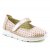 Wildflower Fiorella / Pink ballerina sko barn rosa läder kardborre