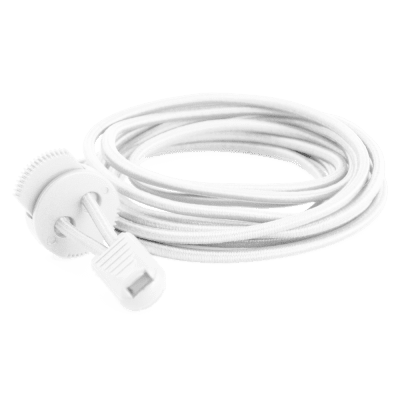 2GO Elastisk Snabbsnörning vit skosnöre elastic quicklaces