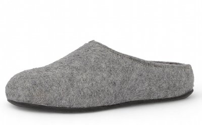 Axelda Ulltofflor Bergen ljusgrå grey dam barn herr varma tofflor urtagbar innersula mjuka varma