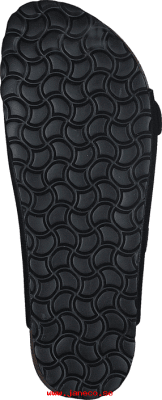 Axelda Charlie svart black sandal dam kork mjuk toffla fotriktig