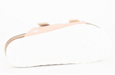 Axelda Charlie old pink rosa sandal dam kork mjuk toffla fotriktig