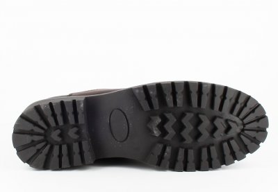 Axelda Kufstein Chelseaboot Herr / Black svart skinn vattentät mörkbrun