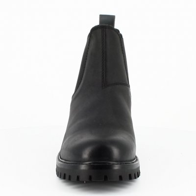 Axelda Kufstein Chelseaboot Herr / Black svart skinn vattentät brun