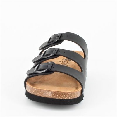 axelda leah sandal komfortsandal mjuk anatomisk arbetssko svart