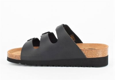 axelda leah sandal komfortsandal mjuk anatomisk arbetssko svart