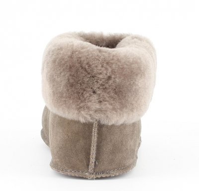 Axelda fårskinnstofflor maribor fårull stone beige mocka fårull päls varma