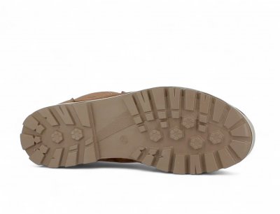 axelda merano wp snörning cognac brun känga läder vattentät bekväm fotriktig