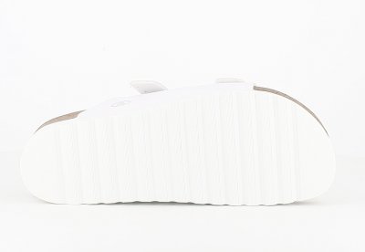 axelda tia sandal komfortsandal mjuk anatomisk arbetssko vit white