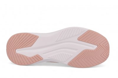 axelda ystad slipon slipin handsfree sneaker rosa old pink damsko lågsko stickad textil resår fotriktig urtagbar sula fotbädd