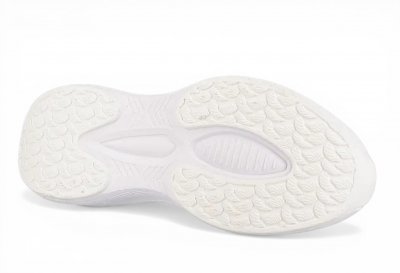 axelda lomma ystad slipon Step-In handsfree sneaker vit polly damsko lågsko stickad textil resår fotriktig urtagbar sula fotbädd