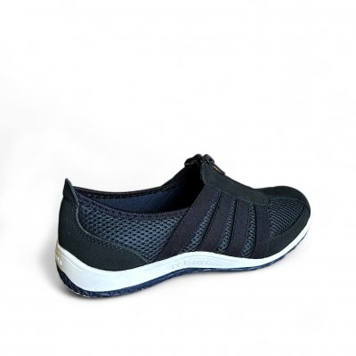 CC Resorts jada Casual Sneaker med dragkedja / Navy blå