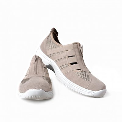 CC Resorts Casual Sandalsko christine beige x wide bred vid läst fotriktig skön bekväm taupe