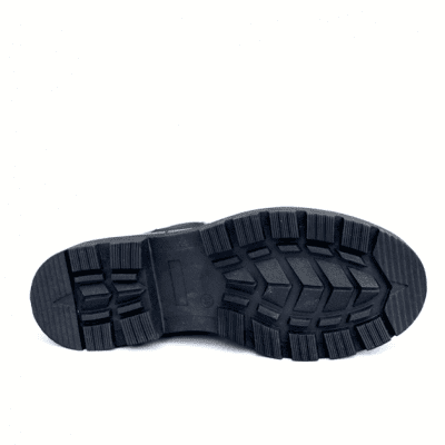 Andrea Conti / Charlotte Of Sweden / Chelsea Boot Rough / Black resår zipper känga dam skinn dragkedja urtagbar fotbädd mjuk