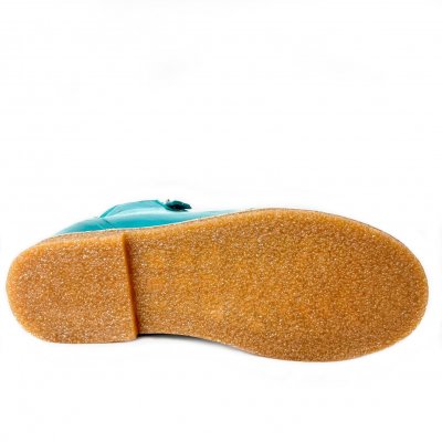 charlotte of sweden chelsea boots turkos topas blå grön resår zipper känga dam skinn dragkedja urtagbar fotbädd mjuk