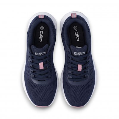 cmp womens nhekkar sneaker fitness träning fritid multi walking damsko blå rosa blue pink