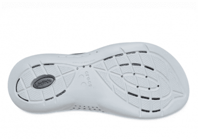 Crocs Womens LiteRide 360 Sandal / Black Light Grey vattentålig mjuk foambädd fotriktig dam