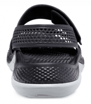 Crocs Womens LiteRide 360 Sandal / Black Light Grey vattentålig mjuk foambädd fotriktig dam