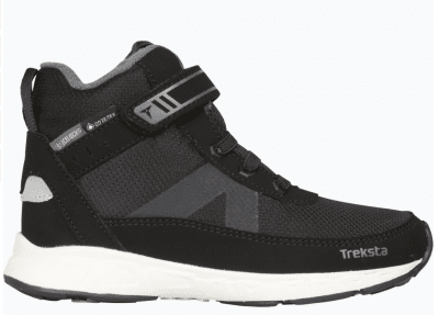 Treksta Cross mid goretex barnkänga svart / vit