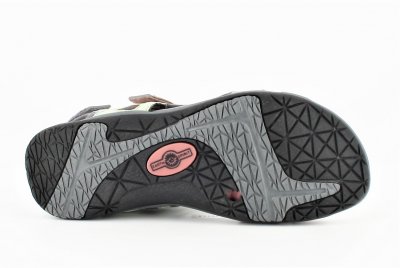 Earth Spirit Skylar damsandal sportsandal fotriktig remmar läder light purple ljuslila rosa grå blå