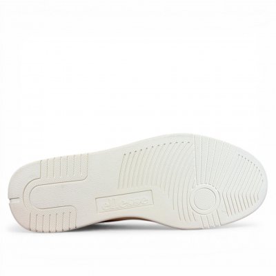 ellesse jerry sneaker herr skinn normal läst puläder svart black krämvit white tofu sommarsko vårsko