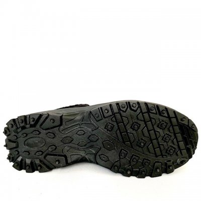 Eskimo Sherwood Vinterboots med Dubbar / Svart snörning broddar varmfodrad