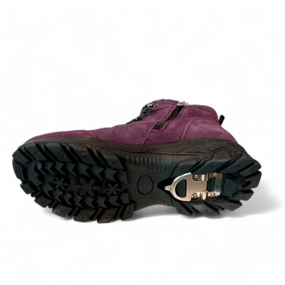 Eskimo lila Mocka Dubbar Broddar Vinter Is Dam Päls