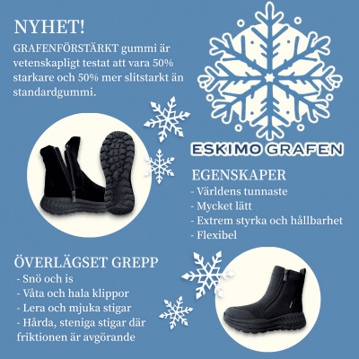 Eskimo hurry grafen Shell-Boot Herr lätt svart Black broddar Känga Boots Mocka Vattentät Vinter Is Broddar