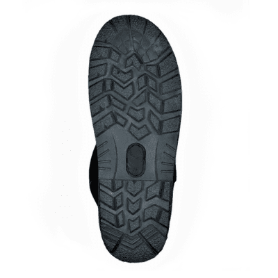 Eskimo Scooter damboots / Svart lila varm vattentät känga vinter grepp stövel