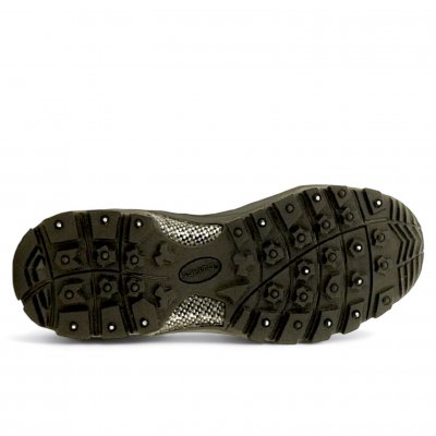 Eskimo Pinner Shell-Boot Dam Dubbar svart Black broddar Känga Boots Mocka Vattentät Vinter Is Broddar