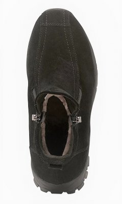 Eskimo Timor Dubbar Känga Dam Mocka Svart Vinter Is