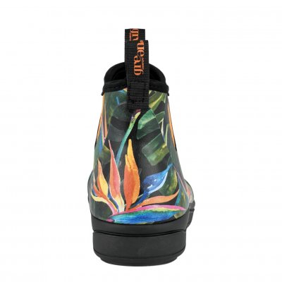 Green Comfort Rain Rafaell flower blommig regnsko gummistövel vatten memryfoam fotriktig dam regnboots