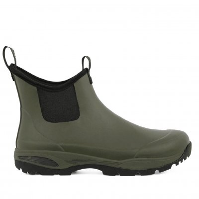 Green Comfort Rain Robby olive grön regnsko gummistövel vatten memryfoam fotriktig herr regnboots